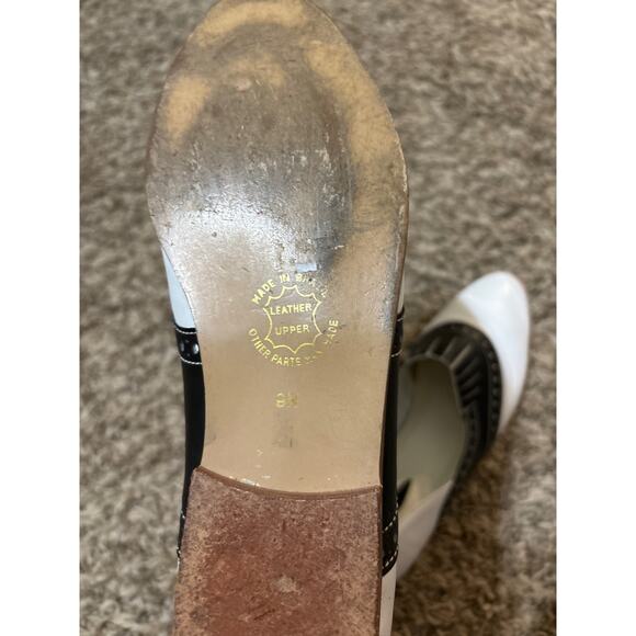 Vintage Oxford Slip On Shoes 9 - Picture 3 of 5